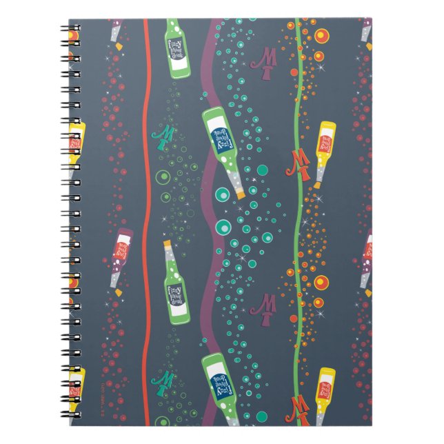 Fizzy Lifting Drink Pattern Notebook (Front)