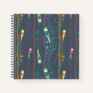 Fizzy Lifting Drink Pattern Notebook