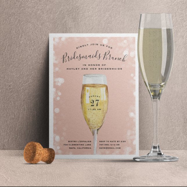 Fizzy Pop | Bridesmaids Brunch Invitation (Creator Uploaded)