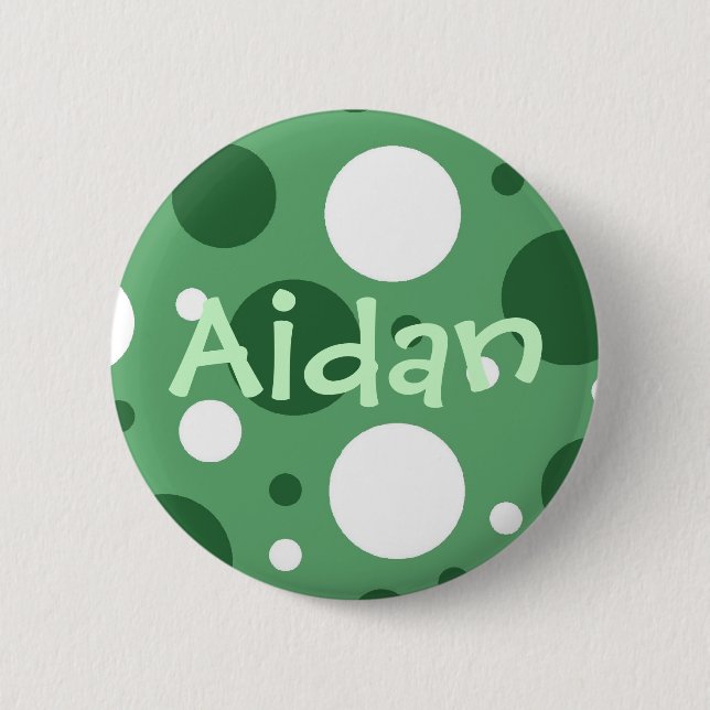 Fizzy Teal 6 Cm Round Badge (Front)