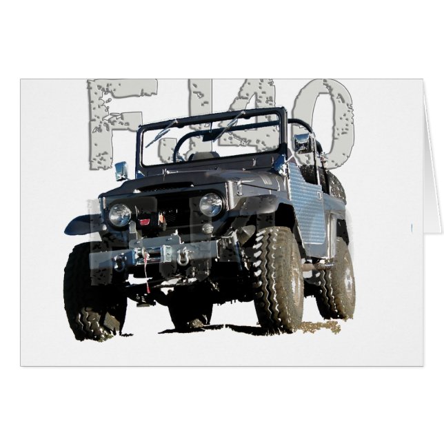 FJ40 Landcruiser Apparel (Front Horizontal)