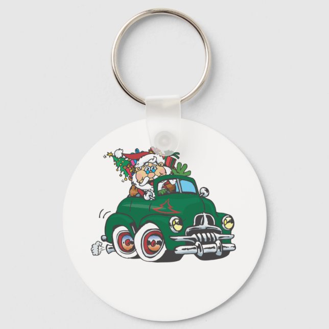 FJ Holden Christmas Key Ring (Front)