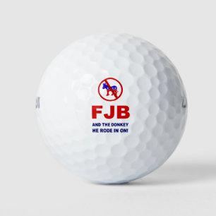 FJB and The Donkey He Rode In On! Golf Balls