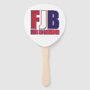 FJB - Lets Go Brandon Hand Fan