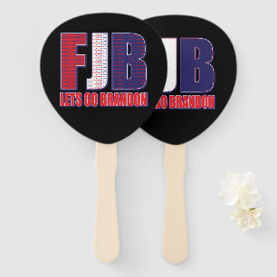 FJB - Lets Go Brandon Hand Fan
