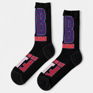 FJB Lets Go Brandon Socks