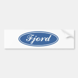 Fjord Bumper Sticker