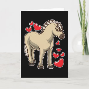 Fjord Horse Gift Idea Card