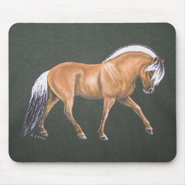 Fjord Horse Mousepad (Front)