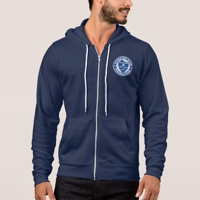 FK Zeljeznicar Zip-Up Hoodie (Front)