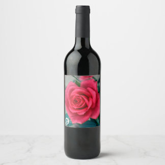 FʟᴏᴡPᴏᴡ | Rose ~ Romance Wine Label