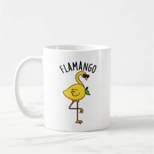 Fla-mango Funny Flamingo Pun  Coffee Mug