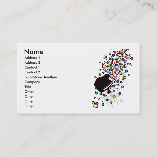 Flabby_Expression Business Card (Front)