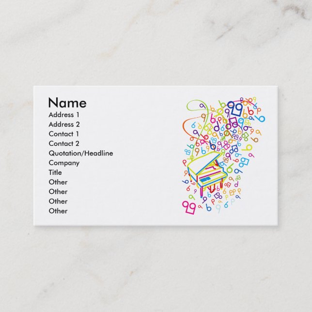 Flabby_Expression Business Card (Front)