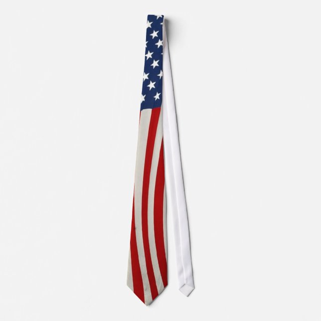 Flag / 9/11 Flag @ Pentagon Tie (Front)