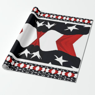 Flag Abstract Wrapping Paper