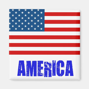 Flag America Magnet