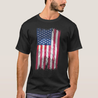 Flag American Vintage Eagle Vintage The Usa T-Shirt