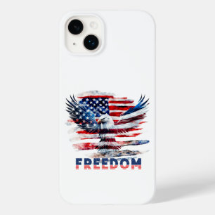 Flag and eagle of the United States.Freedom. Case-Mate iPhone 14 Plus Case