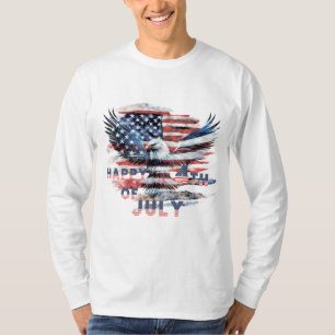 Flag and eagle of the United States. Independence T-Shirt