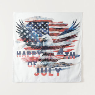 Flag and eagle of the United States. Independence Tapestry