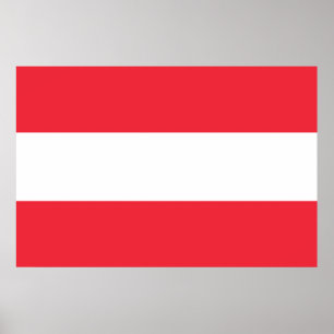 Flag Austria Poster