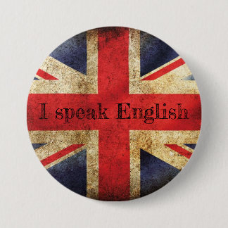Flag Badge I speak English