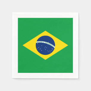 Flag: Brasil Napkin