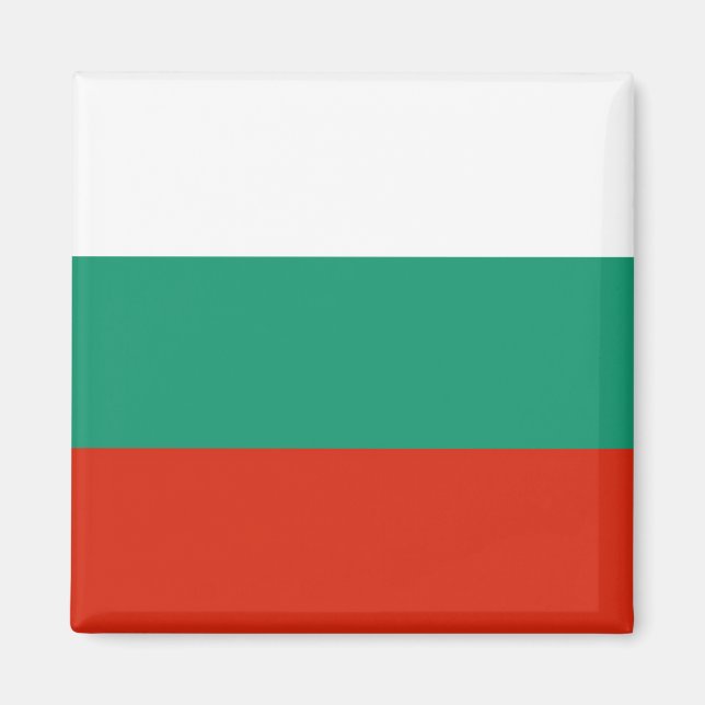 Flag Bulgaria tricolor Magnet (Front)