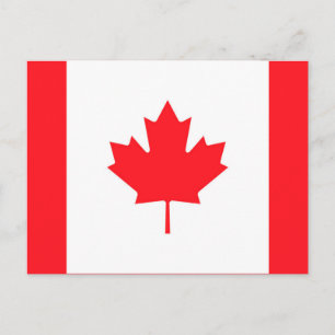 Flag Canada Postcard