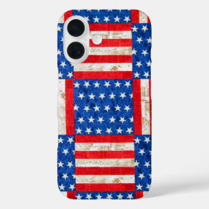 Flag Chequerboard iPhone 16 Case