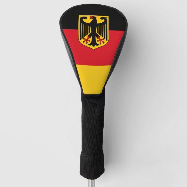 Flag/ coat of arms of Germany Golf Head Cover (Front)
