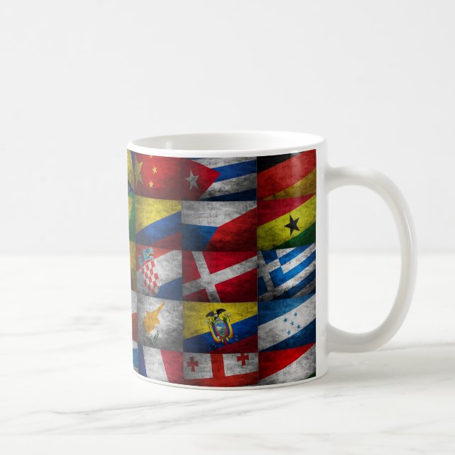 Flag collection coffee mug (Right)