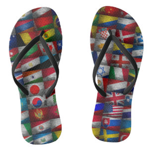 Flag collection jandals