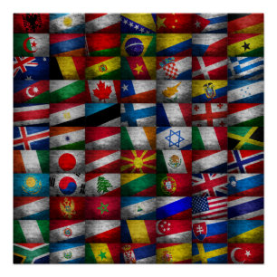 Flag collection poster