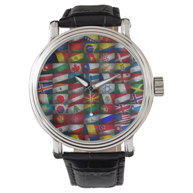 Flag collection watch (Front)