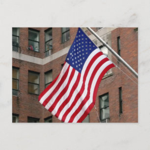 flag day postcard