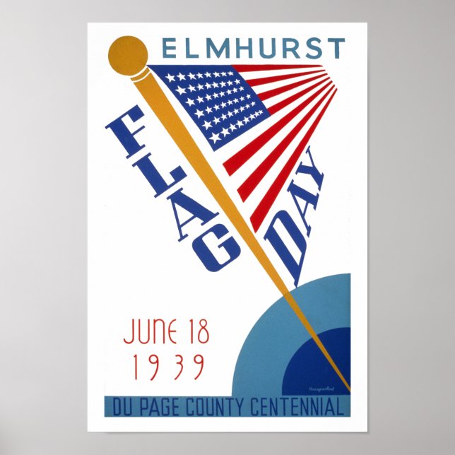 Flag Day Poster (Front)
