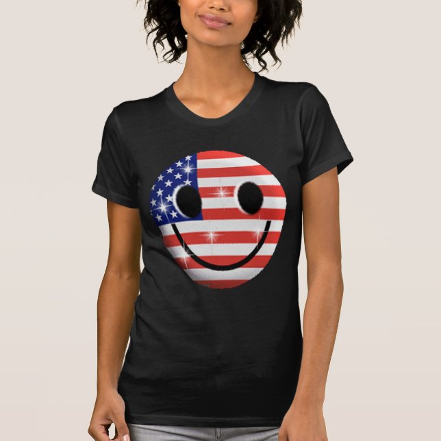 flag face T-Shirt (Front)