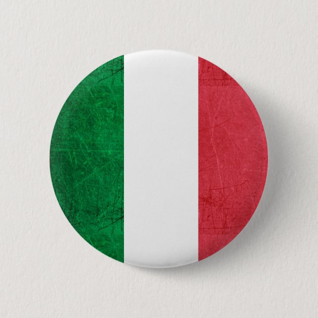 Flag for Italy Button (Front)
