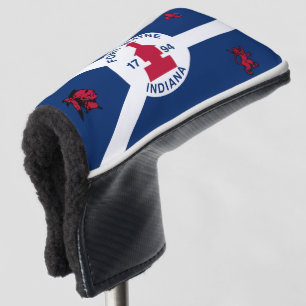 Flag Fort Wayne, Indiana Golf Head Cover