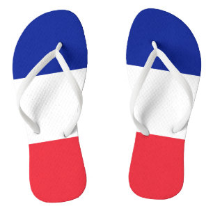 Flag France Tricolor Jandals