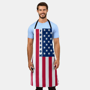 Flag Freedom - vertical Apron