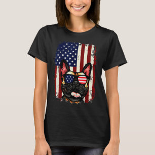 Flag French Bulldog T-Shirt