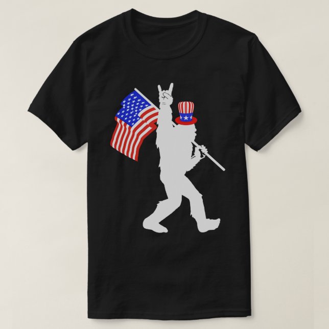 Flag Funny best gift for 4th of July T-Shirt (Design Front)