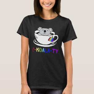 Flag Gay Pride Koala Design Idea Lgbt T-Shirt
