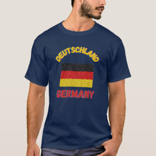 Flag Germany deutsch Original sports Fan Club T-Shirt