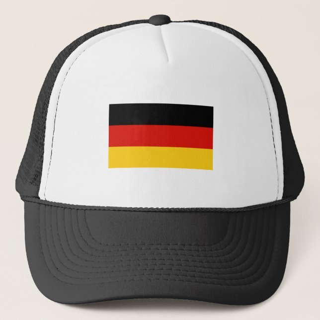 Flag Germany tricolor Trucker Hat (Front)