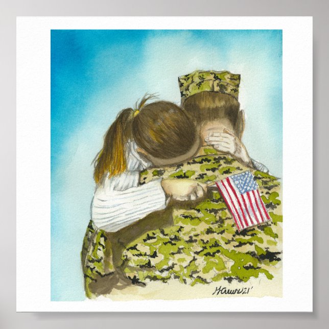 Flag Girl Poster (Front)