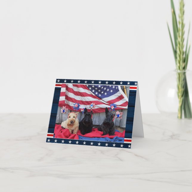 Flag Guard  Note Card (Front)